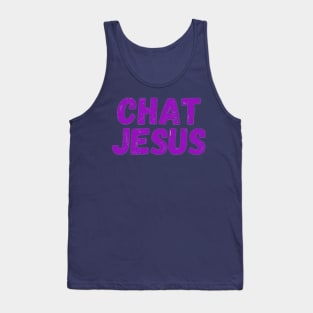 Chat Jesus By Abby Anime(c) Tank Top